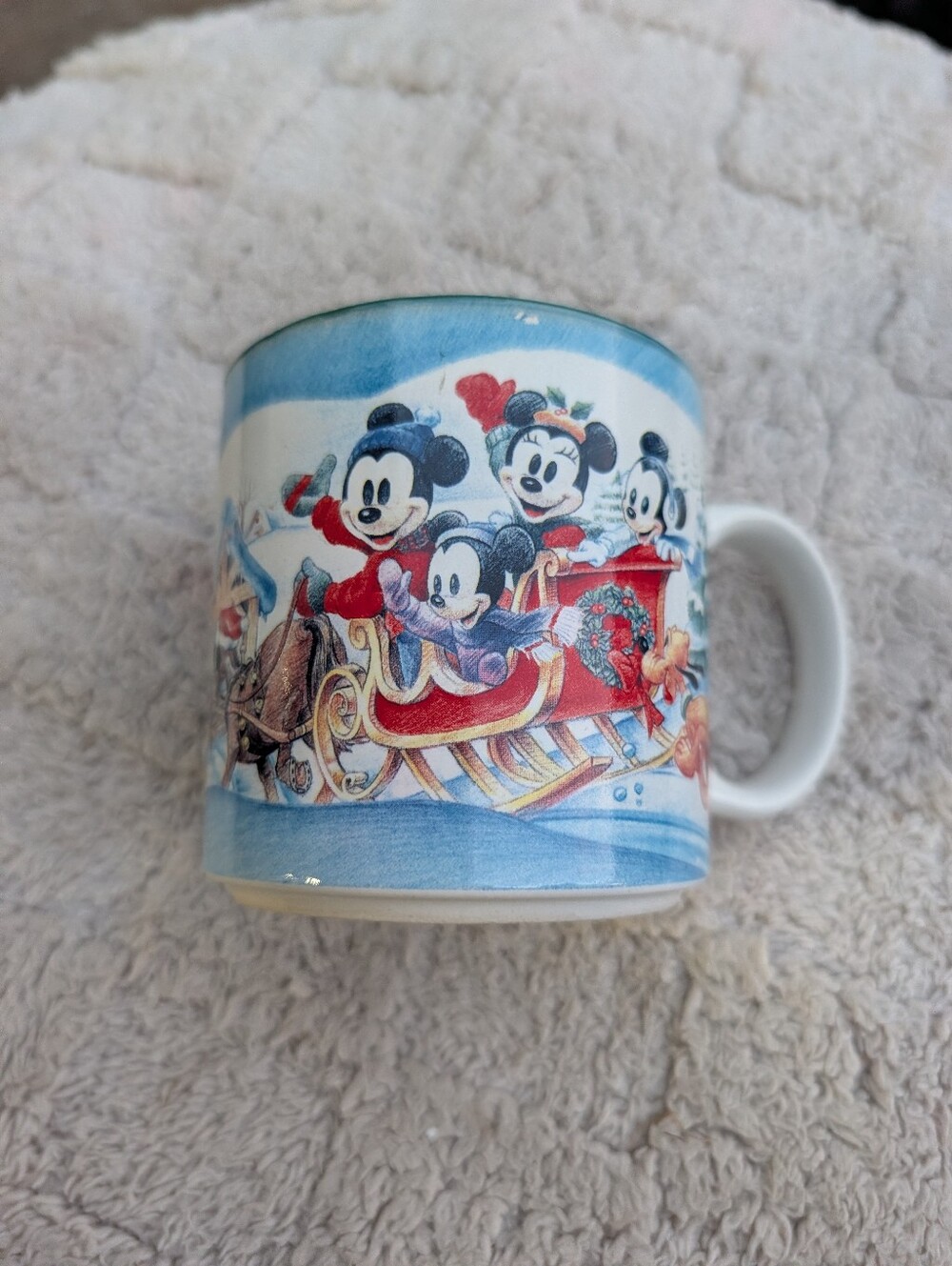 Mickey's Winter Wonderland 1996 Coffee Mug